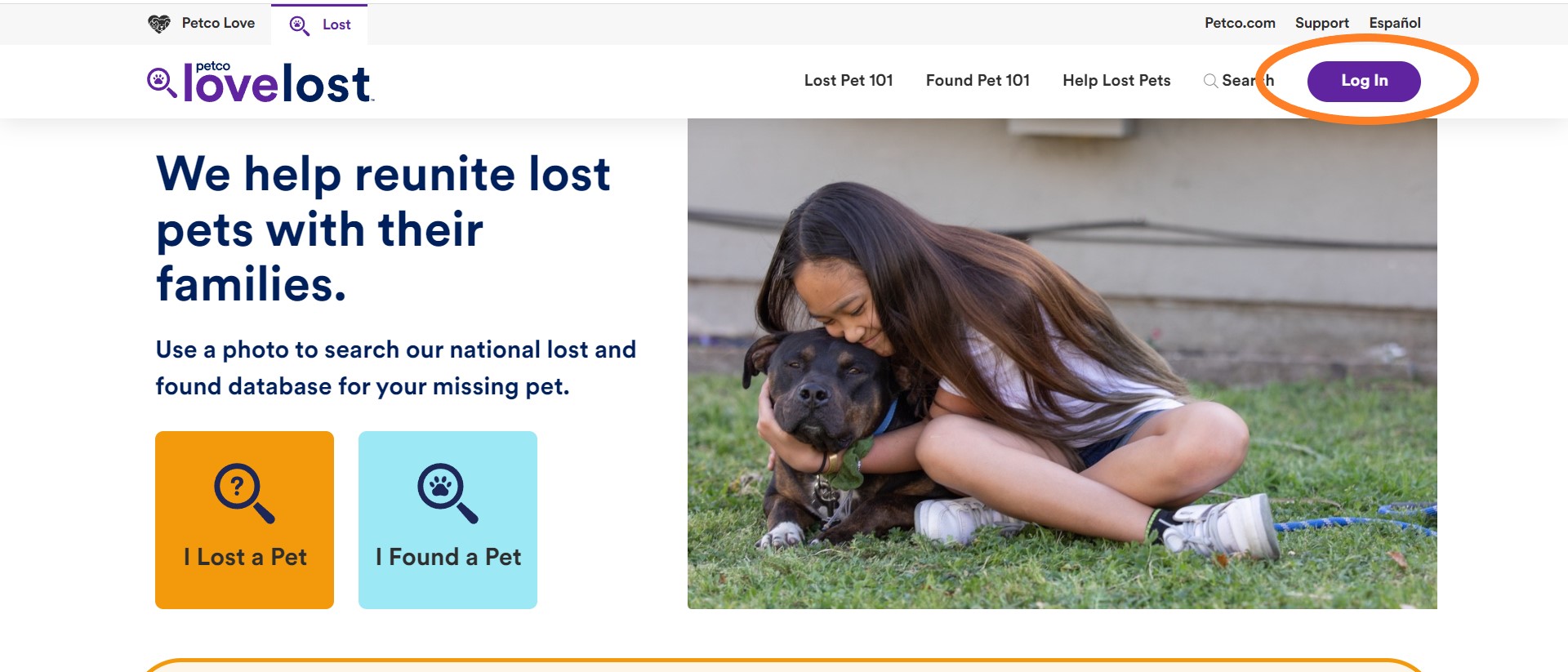 How do I report a found pet? – Petco Love Lost